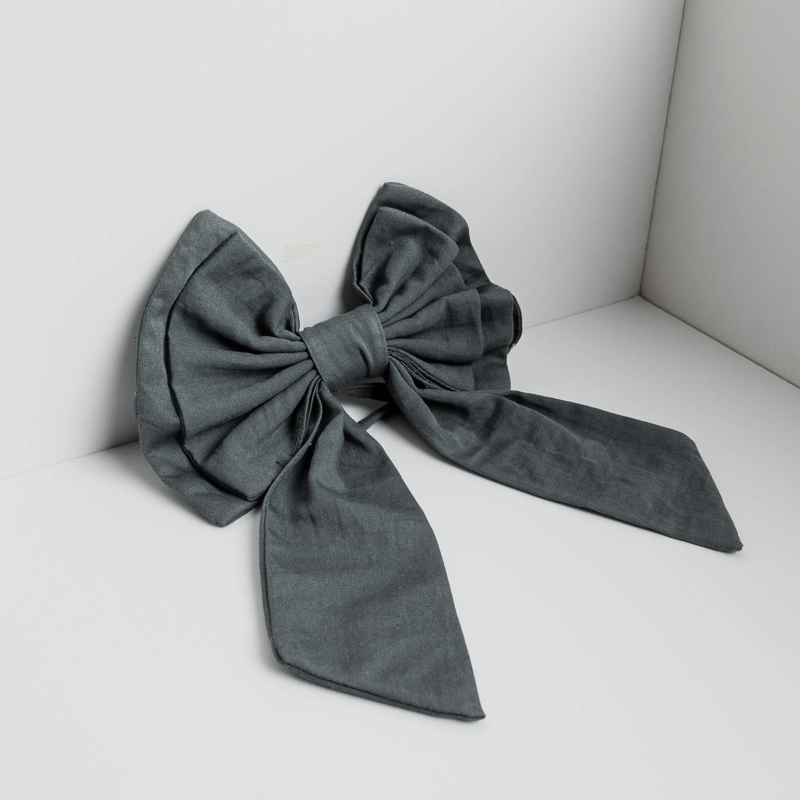 HUMDAKIN Dekorativ Sløjfe Organic Textiles 03 Green Seaweed